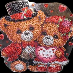 be my valentine bears ornament