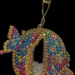 letter O keychain
