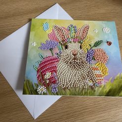 EASTER CARD (Diamond Art Rabbit)