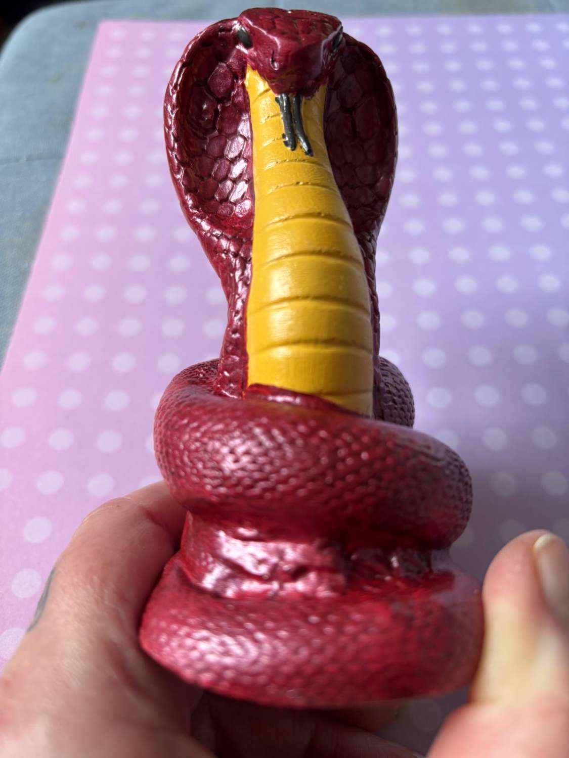 Handmade eco resin snake Handmade eco resin snake