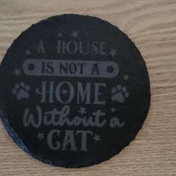 Engraved Slate Coasters (Individually Crafted To Order)
