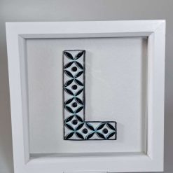 Initial 'L' - Framed Picture