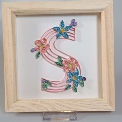 Initial 'L' - Framed Picture
