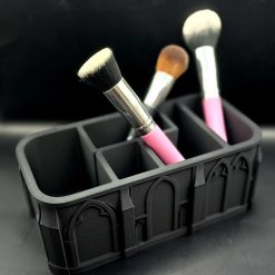Gothic Style Makeup Brush Organiser, Desk Tidy, Stationary Organisor