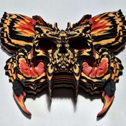 Skull Butterfly, Gothic Butterfly, Alternative Butterfly, Insect, Nature, Wall Art, Room Decor, Wall Hangings, 2