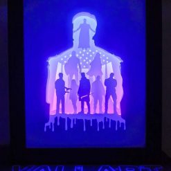 The Boys Theme Shadow Box | Personalized USB LED Light Frame