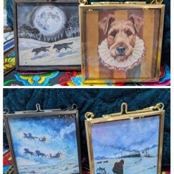 The Box of Delights inspired Hanging Decoration set 5