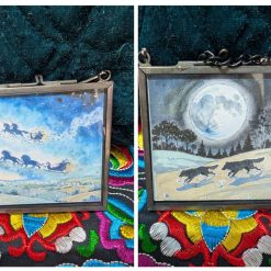 The Box of Delights Inspired Hanging Decoration The Wolves are running, Lions and Unicorns