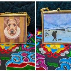 The Box of Delights inspired Hanging Decoration A ticket to Condicotte, Barney Dog