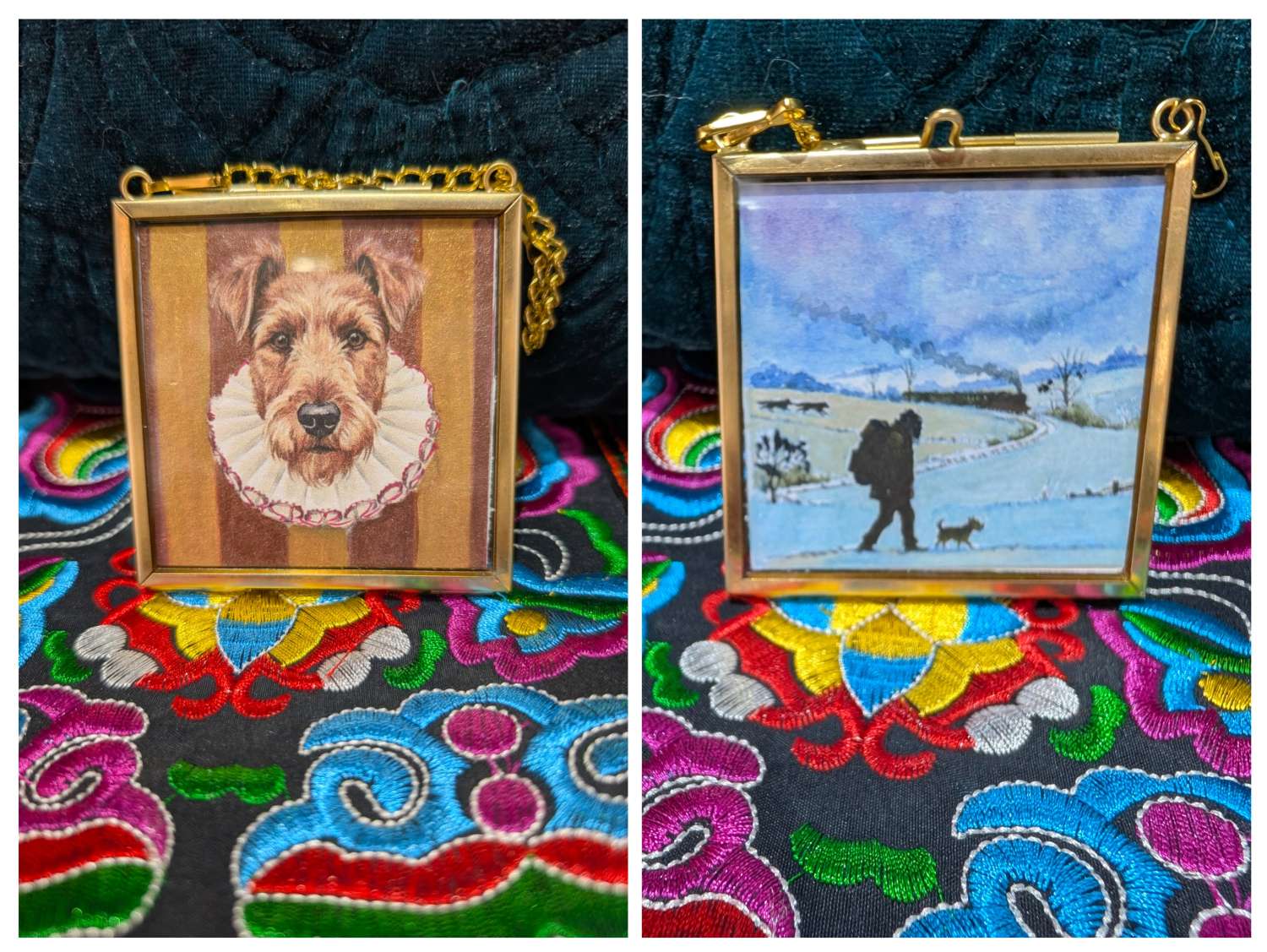The Box of Delights inspired Hanging Decoration A ticket to Condicotte, Barney Dog The Box of Delights inspired Hanging Decoration A ticket to Condicotte, Barney Dog