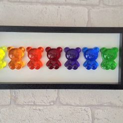 Resin Teddy Bear Wall Art