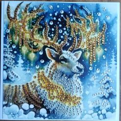 Handmade Diamond Art Card and Envelope