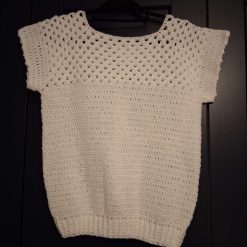 White short sleeved jumper