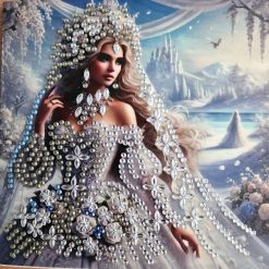 💍A wedding card that shimmers like moonlight.