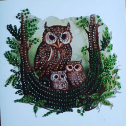 Handmade Diamond Art Card and Envelope