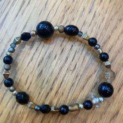 Beaded handmade bracelet - Browns