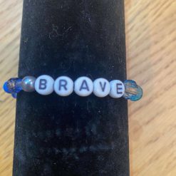 Affirmation handmade bracelet - Summer and orange