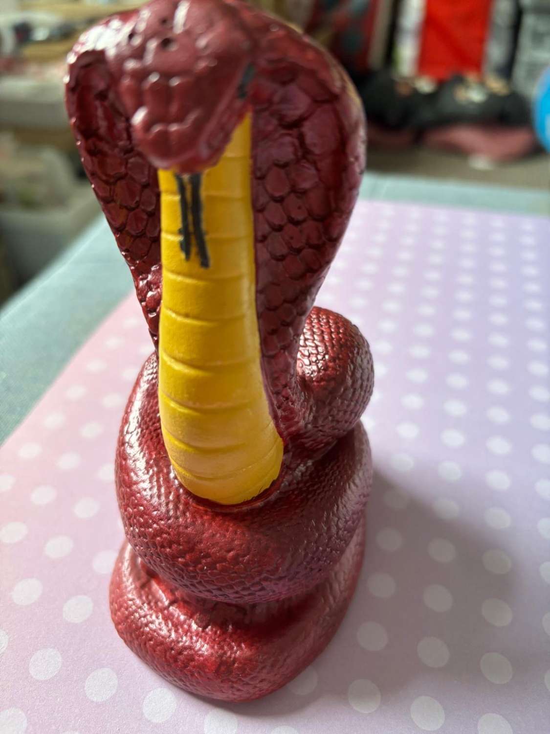 Handmade eco resin snake Handmade eco resin snake