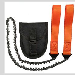 Pocket Chainsaw with Handles and Case length 25.6 inches