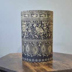 Black Paisley handmade lampshade