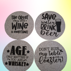 Cork Coasters 2