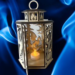 8 Inch Dragon Lamp