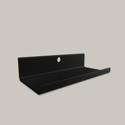 Acoustic Wall Panel Shelf - 20cm wide with no drill screwless fixing 13