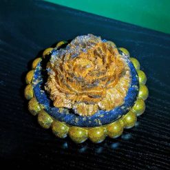 Gold Rose & Plate