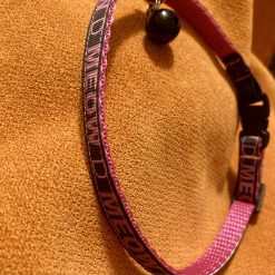 Pink meow cat collar 2 Pink meow cat collar 2