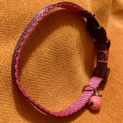 Purple spotty cat collar 2 Purple spotty cat collar 2