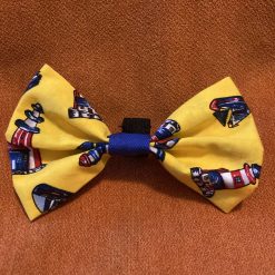 Dog bow on elastic