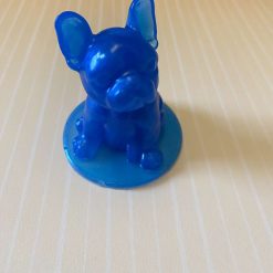 Blue frenchie ornament