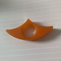 Orange thumb page holder