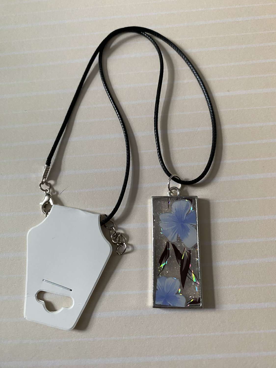 Handmade resin pendant necklace Handmade resin pendant necklace