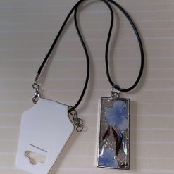 Handmade resin pendant necklace