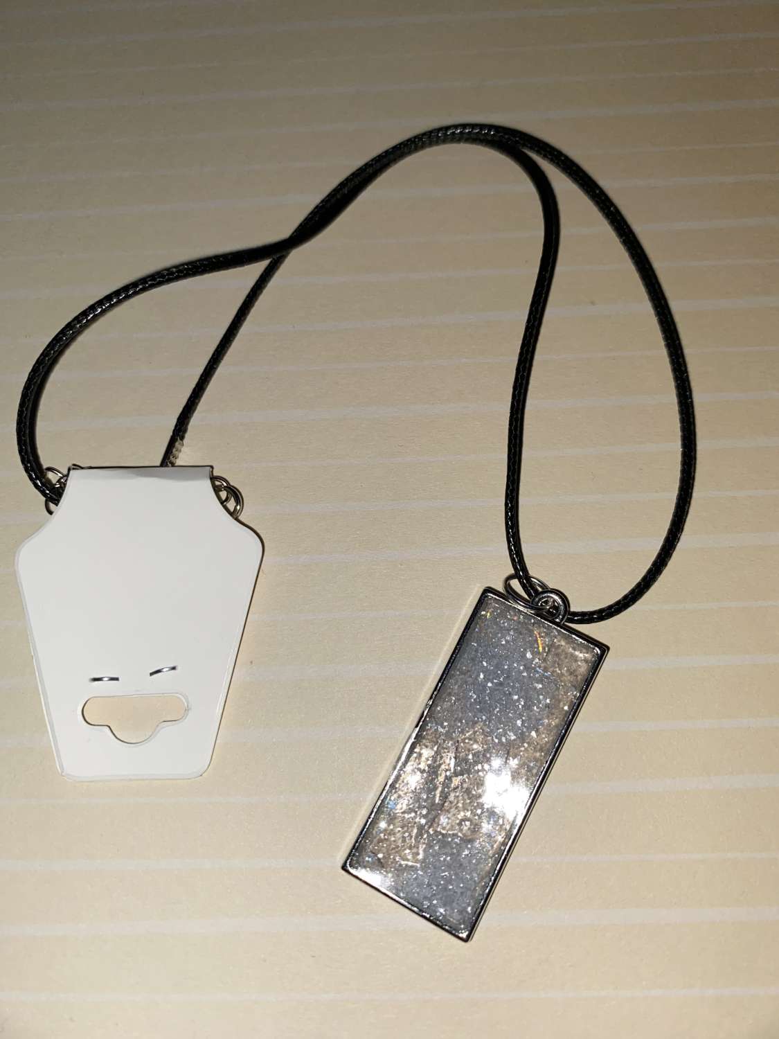 Handmade resin pendant necklace Handmade resin pendant necklace