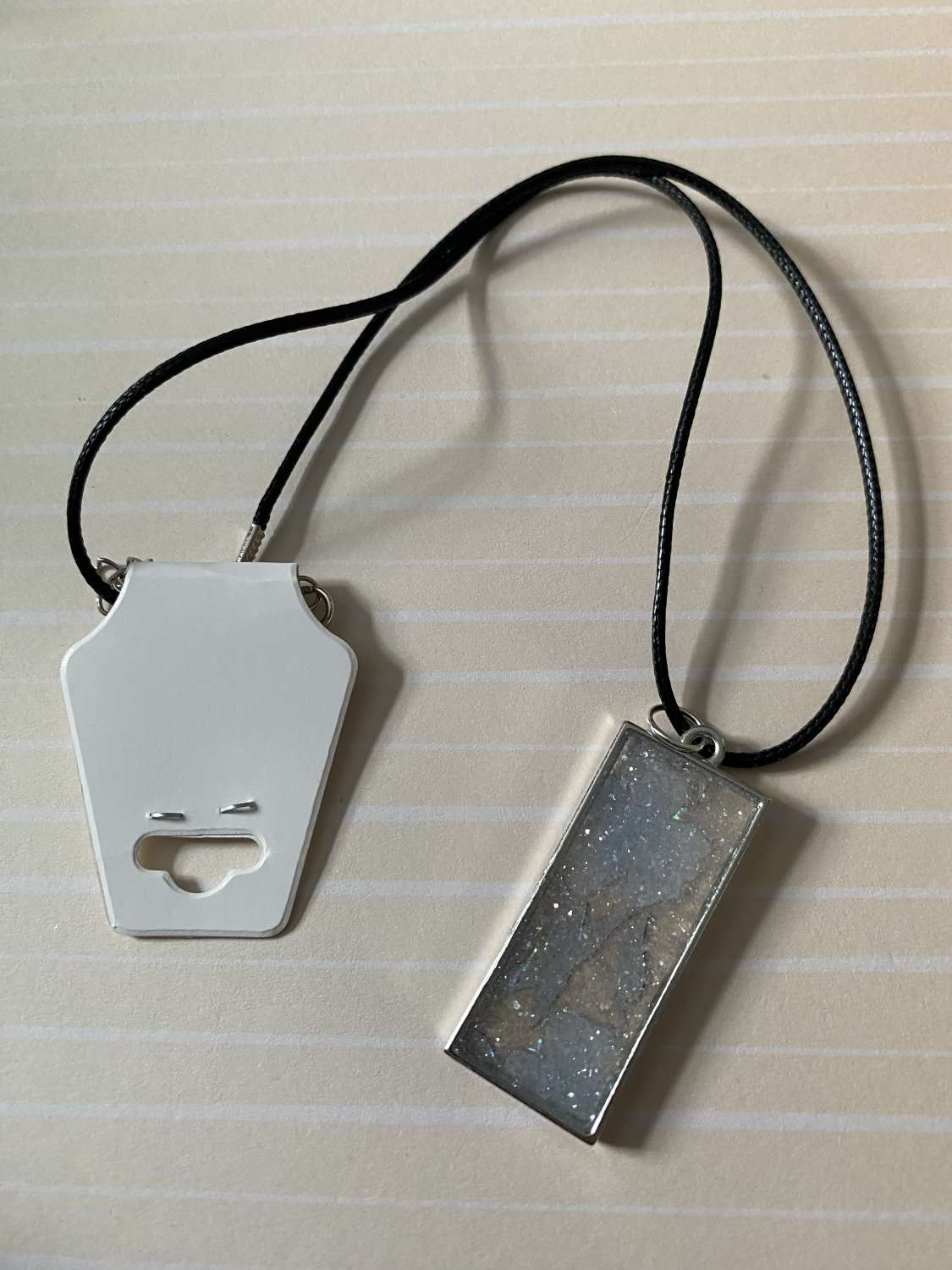 Handmade resin pendant necklace Handmade resin pendant necklace