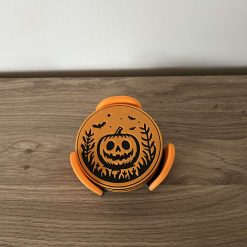 Halloween Coasters -  - Plus Holder 3D Printed