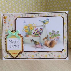 Easter Card - Garden Birds