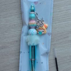 Beaded Pen - #4 Bubblegum Gal 2