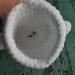 Crochet Hand Puppet Lamb 1