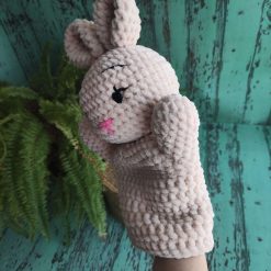Crochet Hand Puppet Bunny 1 Crochet Hand Puppet Bunny 1