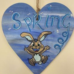 Hand painted wooden plaque