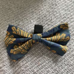 4 small boy dog fabric bow accessory
