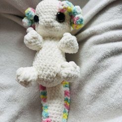 Crochet Dog : Handmade Chenille Velvet Plush Toy