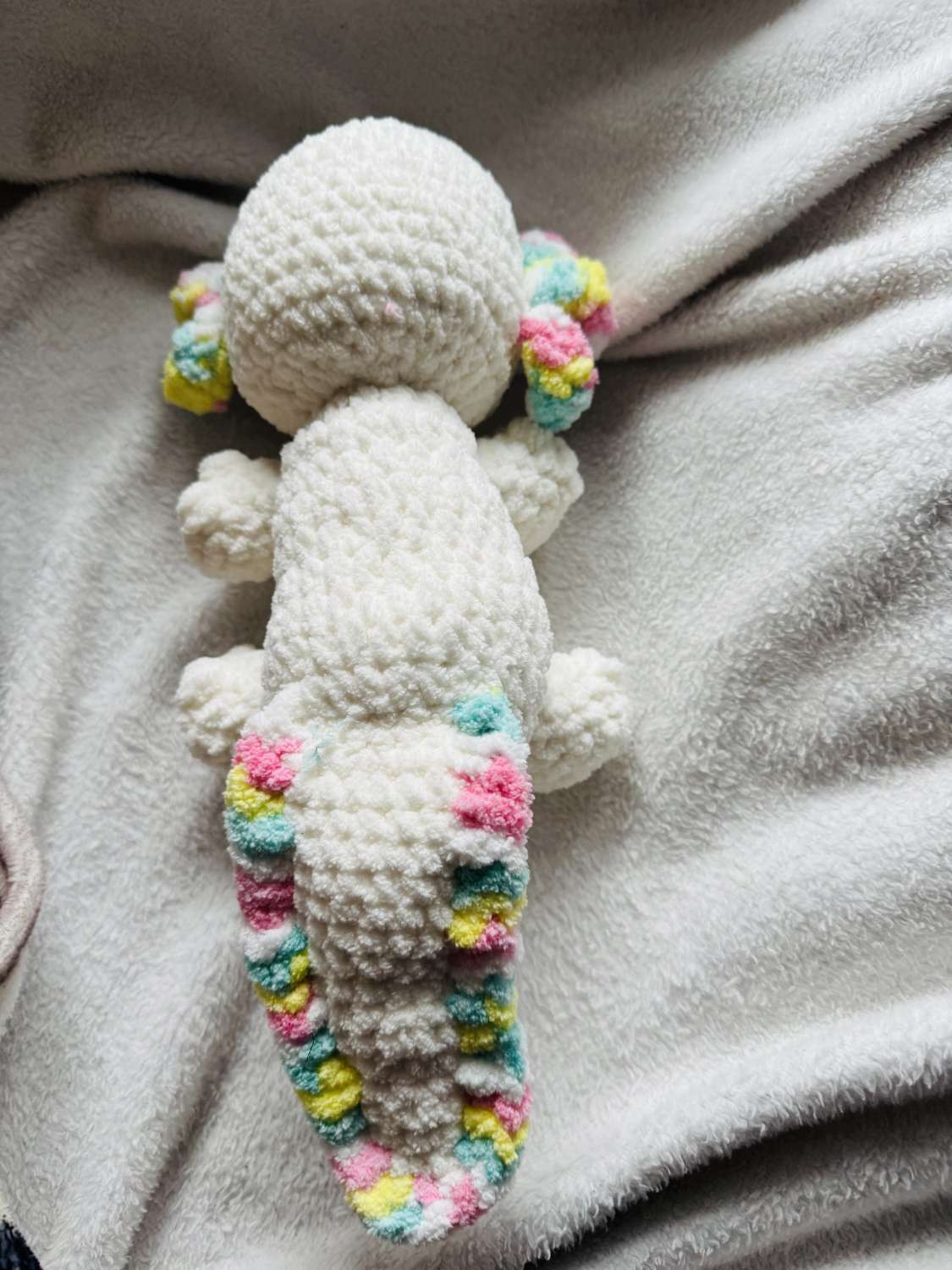 Crochet Dog : Handmade Chenille Velvet Plush Toy Crochet Dog : Handmade Chenille Velvet Plush Toy