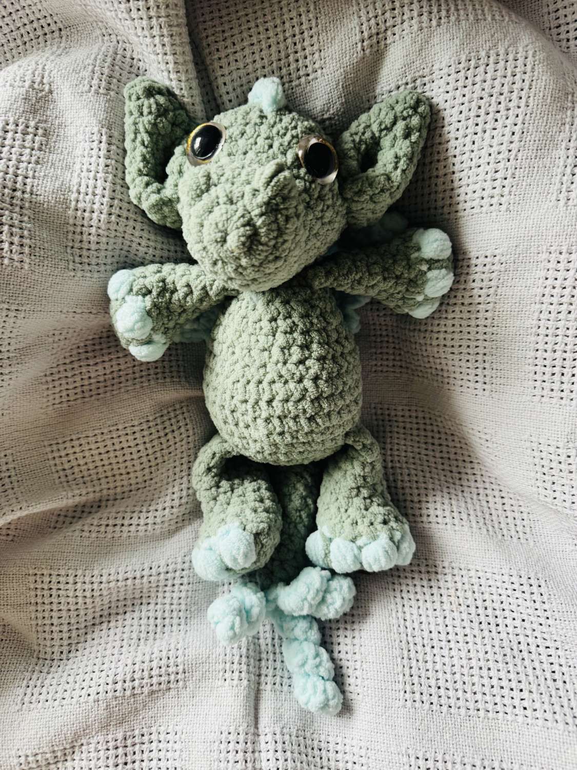 Crochet Dog : Handmade Chenille Velvet Plush Toy Crochet Dog : Handmade Chenille Velvet Plush Toy