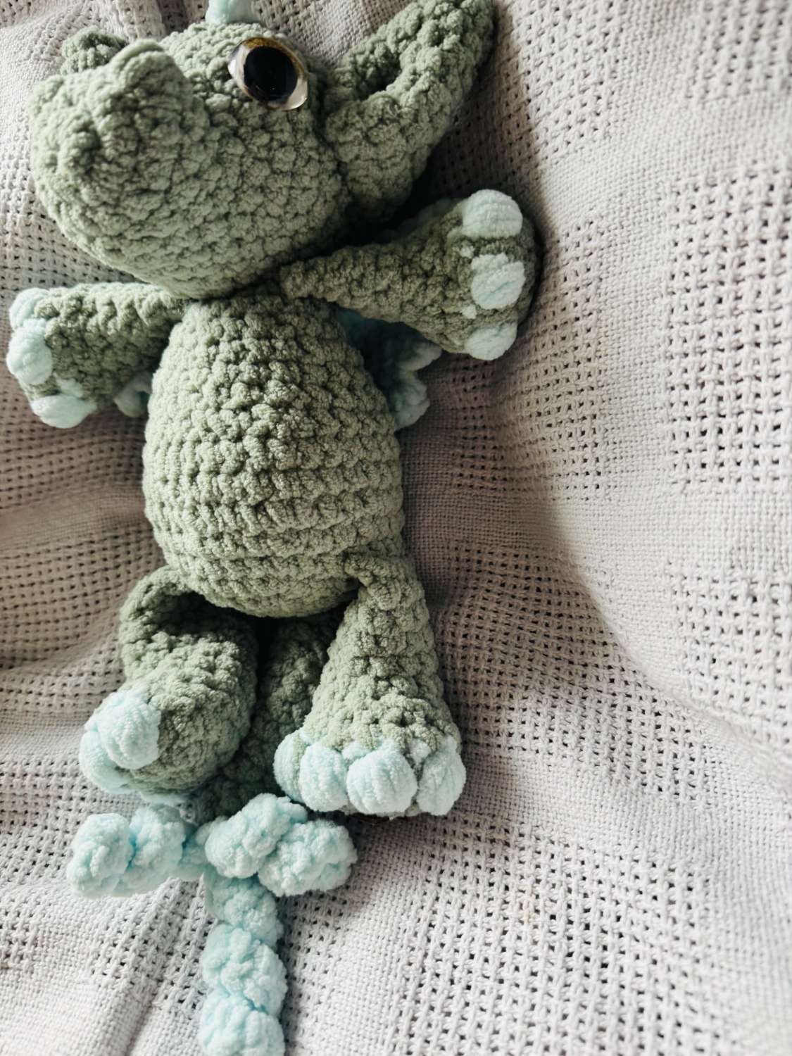 Crochet Dog : Handmade Chenille Velvet Plush Toy Crochet Dog : Handmade Chenille Velvet Plush Toy