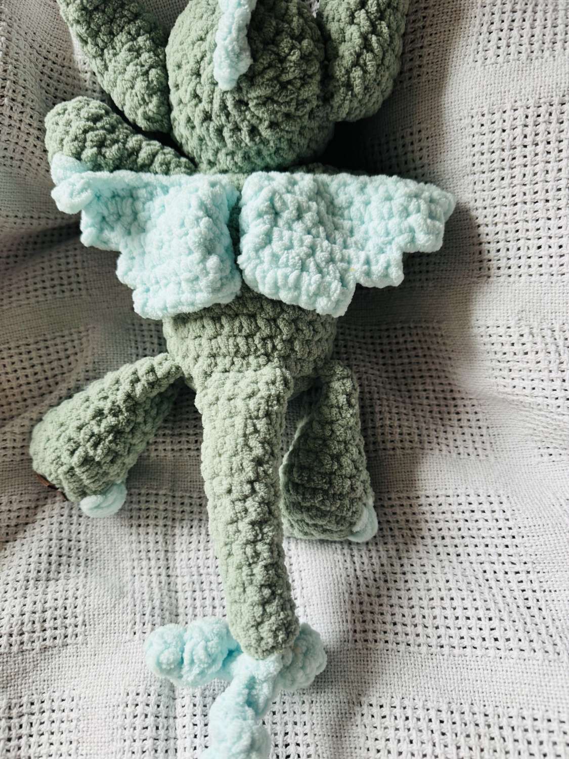 Crochet Dog : Handmade Chenille Velvet Plush Toy Crochet Dog : Handmade Chenille Velvet Plush Toy