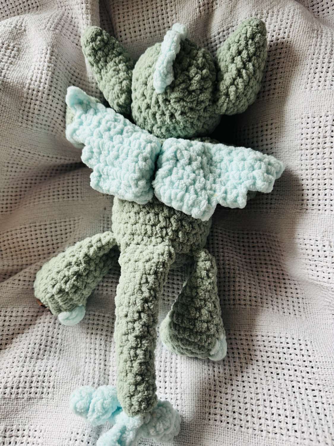Crochet Dog : Handmade Chenille Velvet Plush Toy Crochet Dog : Handmade Chenille Velvet Plush Toy